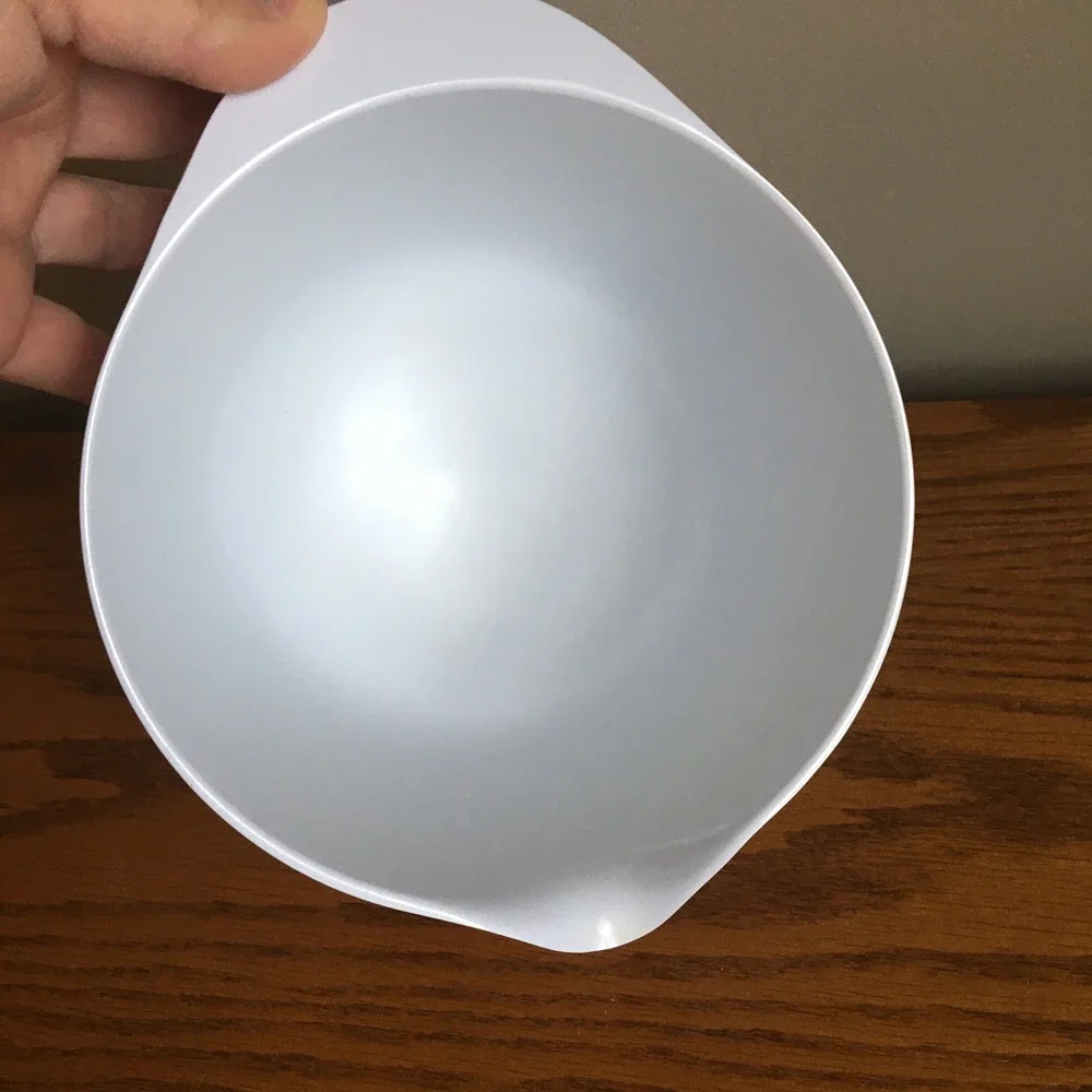 Rosti Denmark Melamine Spout Mixing Batter Bowl Nesting WHITE 1.5 L